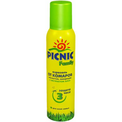 Средство для защиты от комаров Picnic Family 150 мл